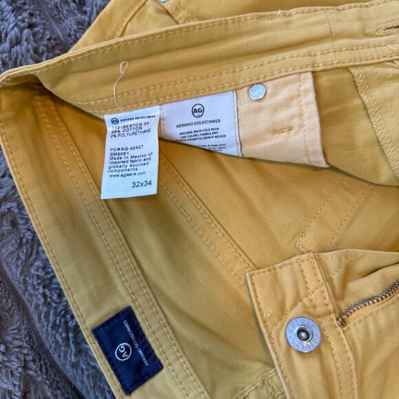 Adriano Goldschmied “AG” Gold Slim-Straight Pants – 32x34 - Picture 3 of 3